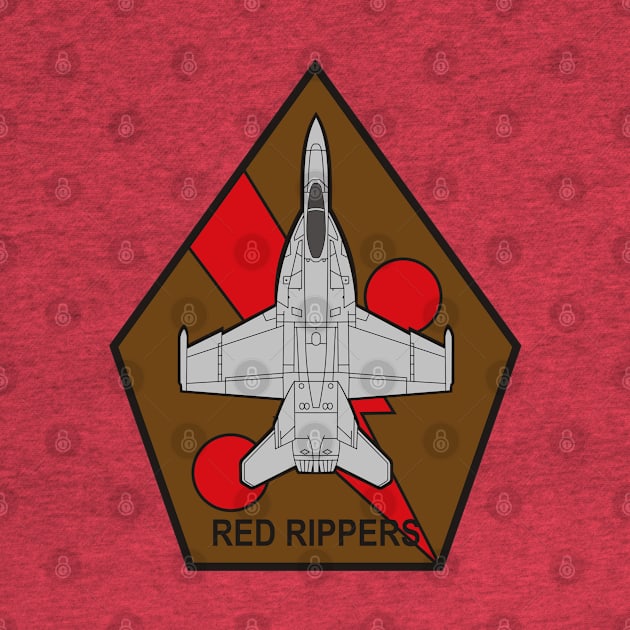 VFA-11 Red Rippers - F/A-18 by MBK